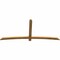 Ekena Millwork Bellingham Rough Sawn Timber Gable Bracket, Western Red Cedar, 96"W x 44"H x 2"D x 4"F, 11/12 Pitch GBW096X44X0204BEL00RWR - alternate 5